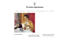 Desktop Screenshot of elcuriosoimpertinente.com